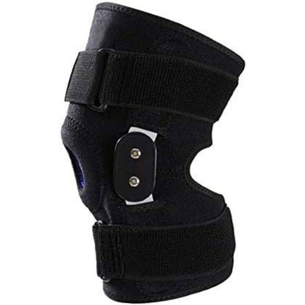 Adjustable Knee Brace Support with Hinged Stabilizers for Running Fitness XXL